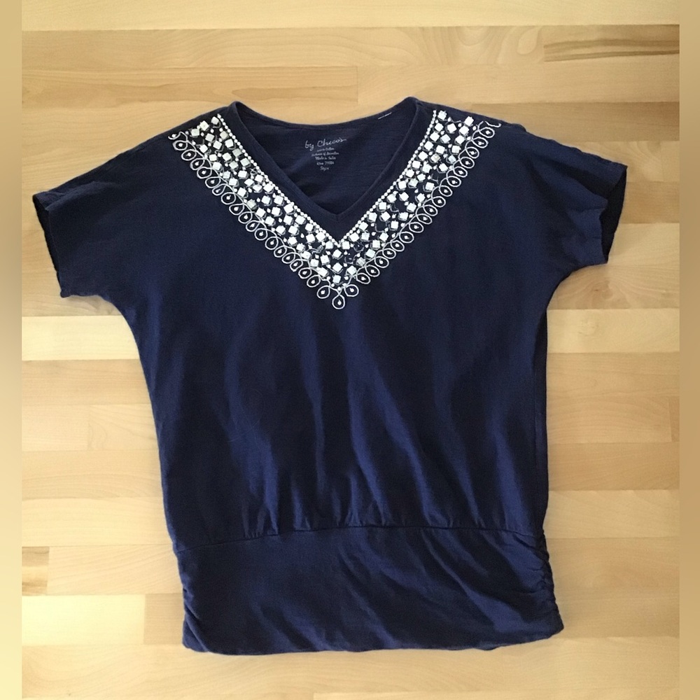 Navy Tee Shirt 🌿